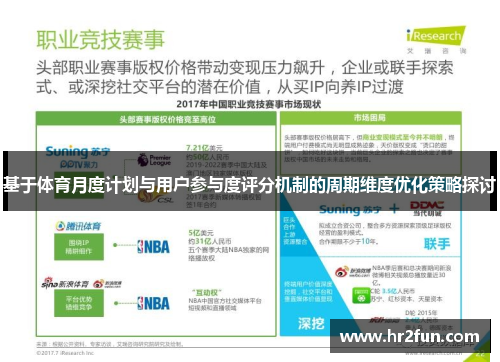 基于体育月度计划与用户参与度评分机制的周期维度优化策略探讨